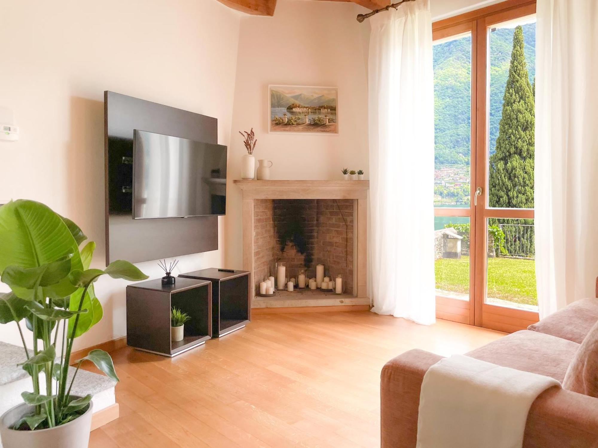 Villa Luminosa Laglio - Private Parking, Garden Екстериор снимка