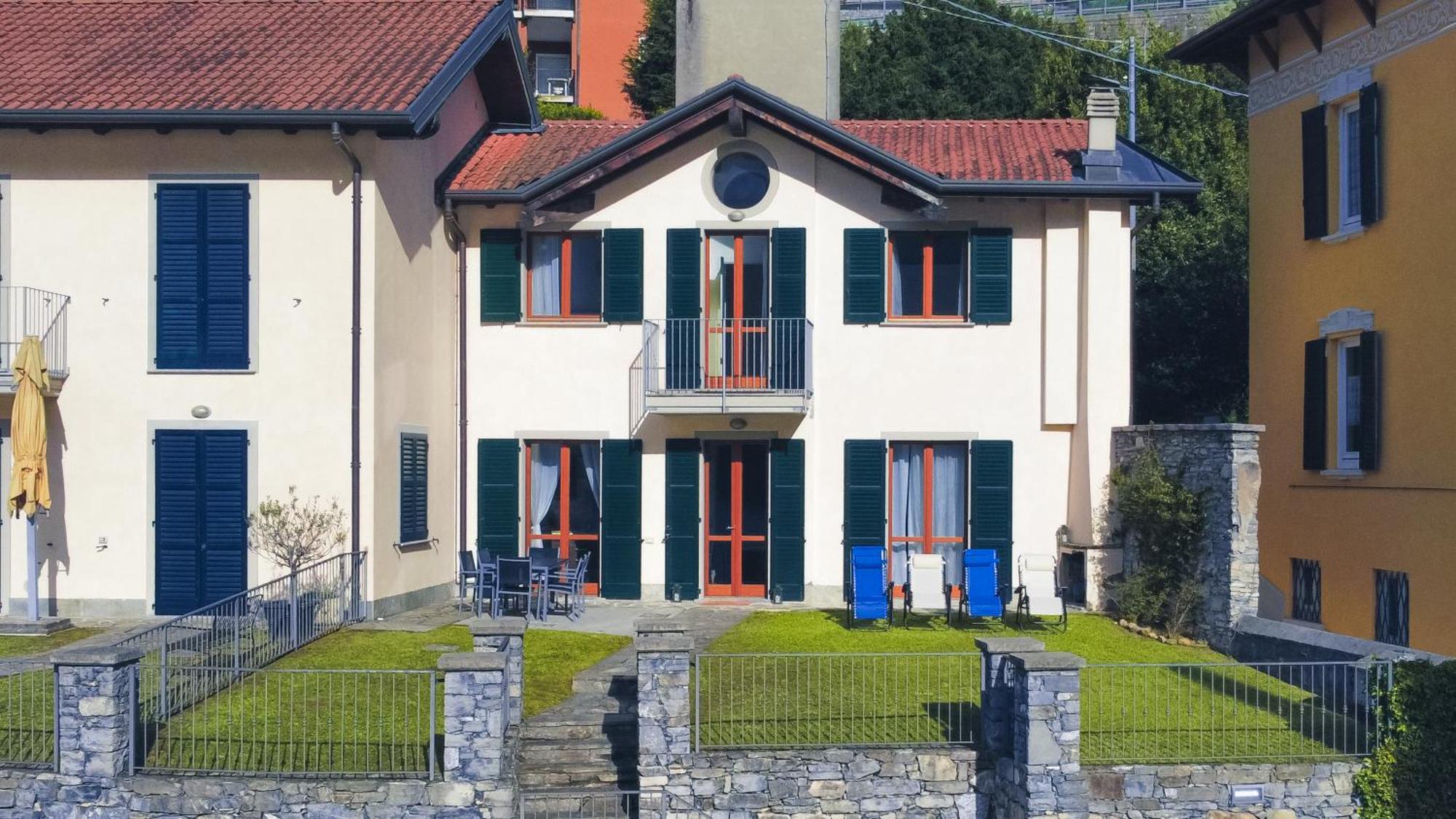 Villa Luminosa Laglio - Private Parking, Garden Екстериор снимка